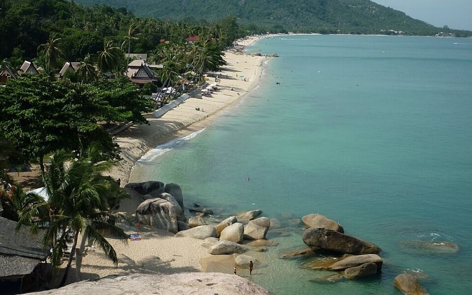 lamai beach