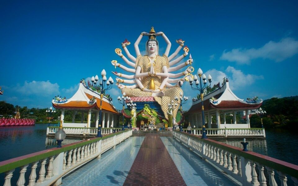 buddhist temple samui