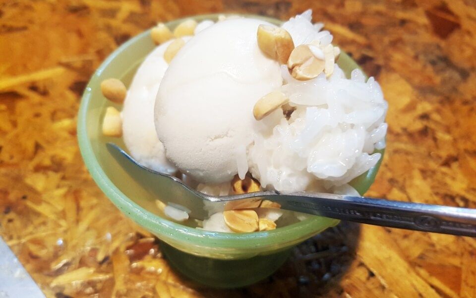 coconut ice cream
