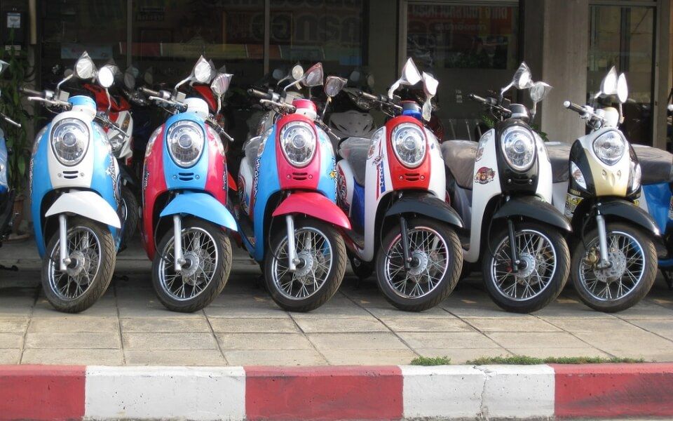 motorbike rental shop in phuket