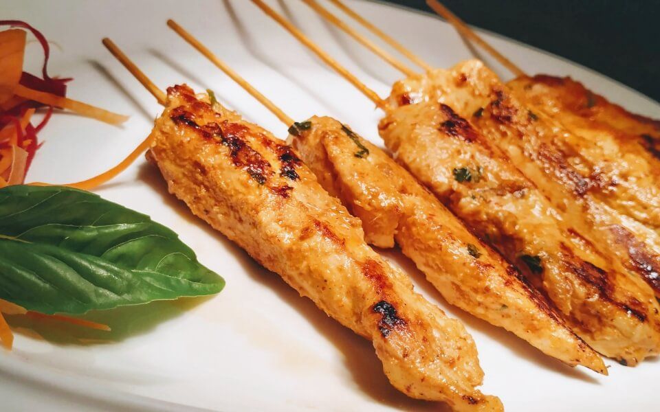 satay skewers