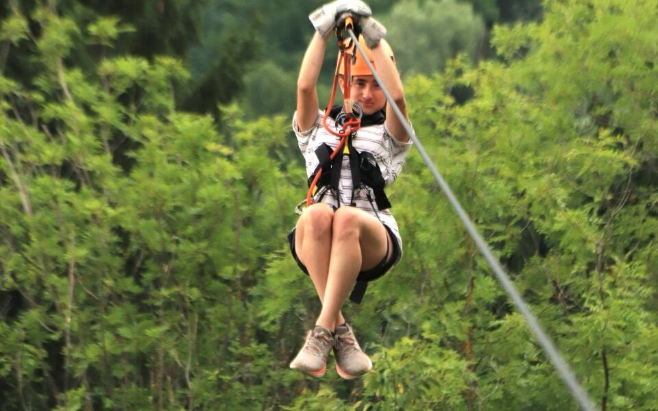 zipline koh samui in thailand